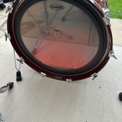 Pearl Professional DLX Series 1987 - Wine Red Lacquer image 15