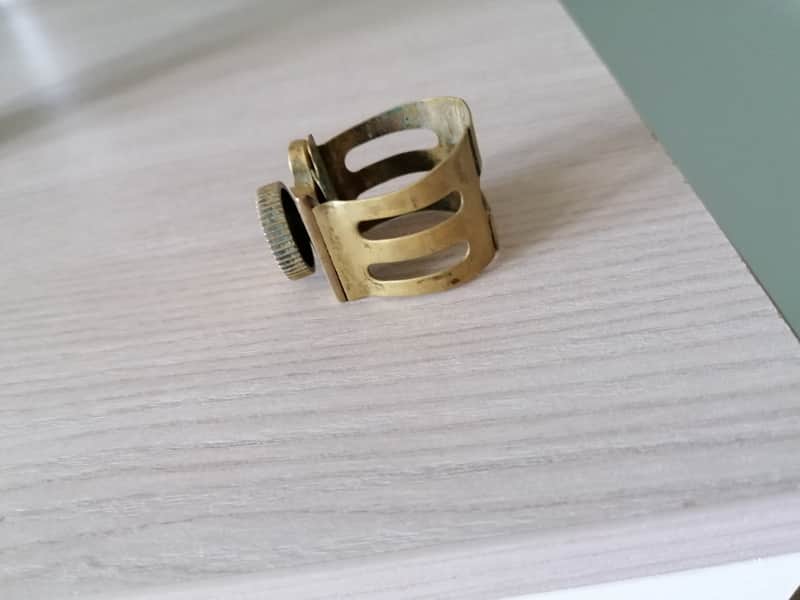 Otto Link STM vintage tenor saxophone ligature. image 1