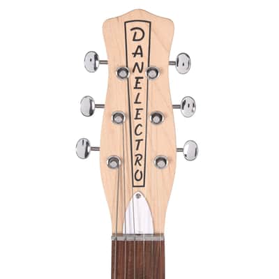 Danelectro STOCK 59-VINT CREAM Stock '59 Series Double Cutaway Shorthorn Shape 6-String Electric Guitar image 6