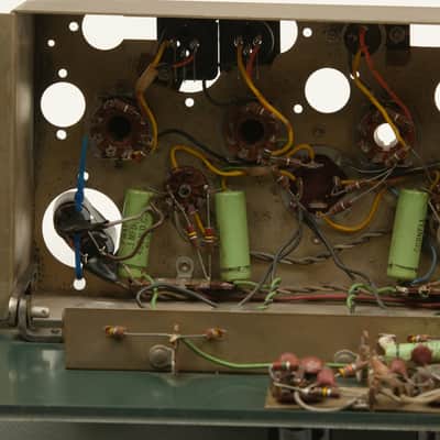 Altec 1567A Mixer Amplifier 5x1 Tube Microphone Mixer 1960s - Green image 16