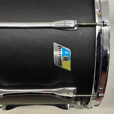 Vintage Ludwig 6 Piece 70s Black Panther Drum Set Shell Kit 26/13/14/15/16/18" image 11
