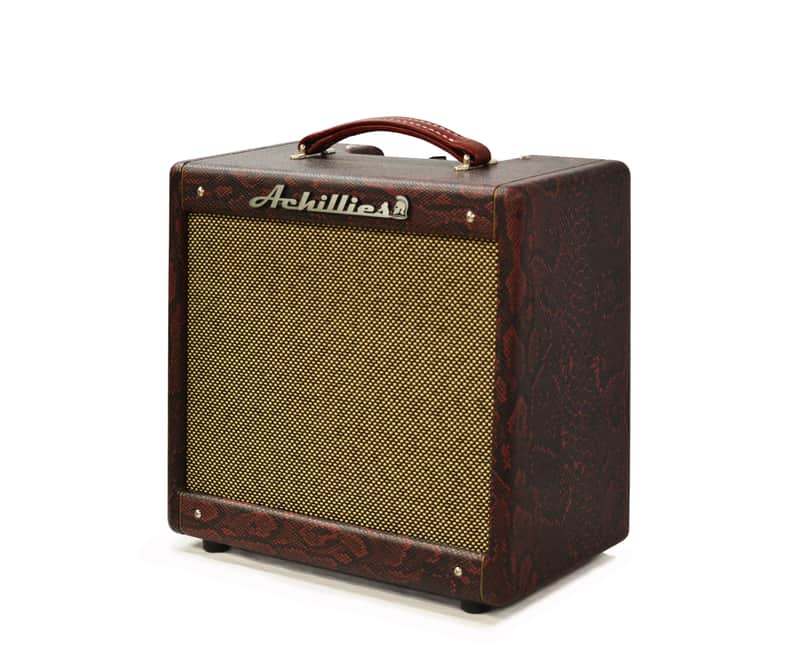 Achillies Nyx 5w 1x10" G10 Greenback Combo Burgundy Snake Skin image 1
