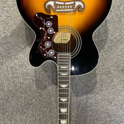 Epiphone EJ-200CE 2010s - Vintage Sunburst image 1