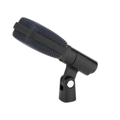 Liquid Audio Sennheiser E 906 Supercardioid Dynamic Instrument Microphone Bundle w/Pig Hog PHM10 8mm Mic Cable Polishing Cloth image 9