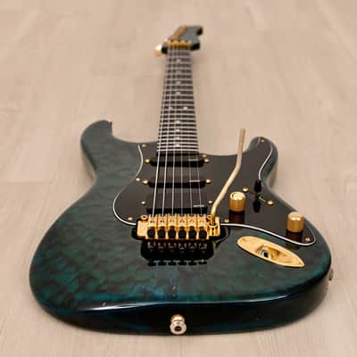1990s Valley Arts USA M Series Custom Pro S-Style Super Strat SSH