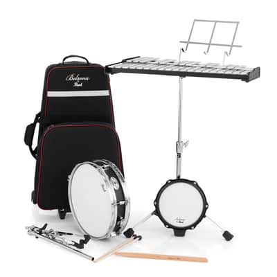 Pearl Belsona 32-Note Glockenspiel Bell Student Educational Percussion Kit with Snare Drum and Tunable Practice Pad (PL200C) image 1