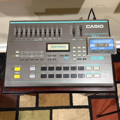 Casio RZ-1 classic vintage drum machine and sampler - with original sample cassette