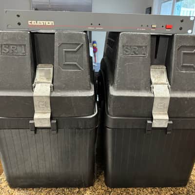 PAIR Celestion SR1 MK2 8” Dual Concentric PA Passive DJ Speakers W/ SRC1 UK image 3