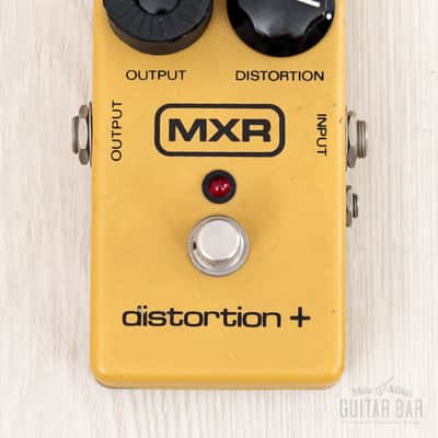 1981 MXR Distortion Plus + Block Logo Vintage Distortion Guitar Effects Pedal w/ Box, Manual image 2