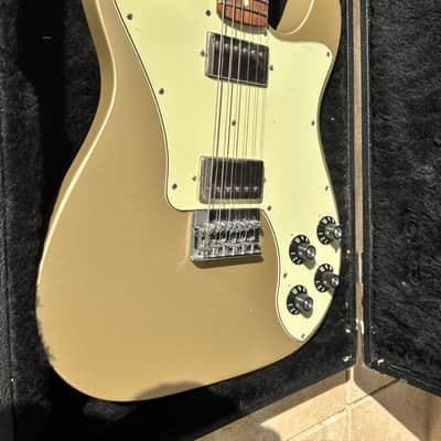 Fender Chris Shiflett Artist Series Signature Telecaster Deluxe 2016 - Present - Shoreline Gold image 2