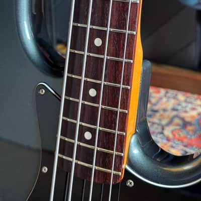 Fender Japan JB-62 - Jazz Bass MIJ - US Gunmetal Blue - 2008–2010 image 5