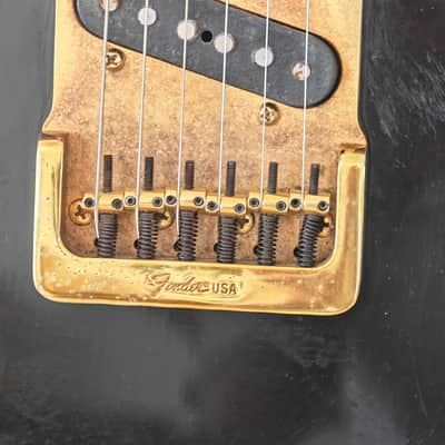Fender Telecaster Black & Gold limited edition 1981 image 21