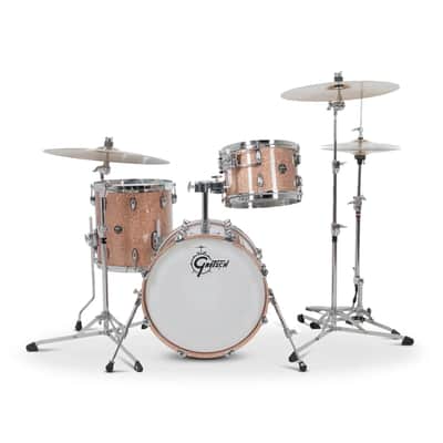 Gretsch Renown 3pc Drum Set Champagne Sparkle 18/12/14 image 2