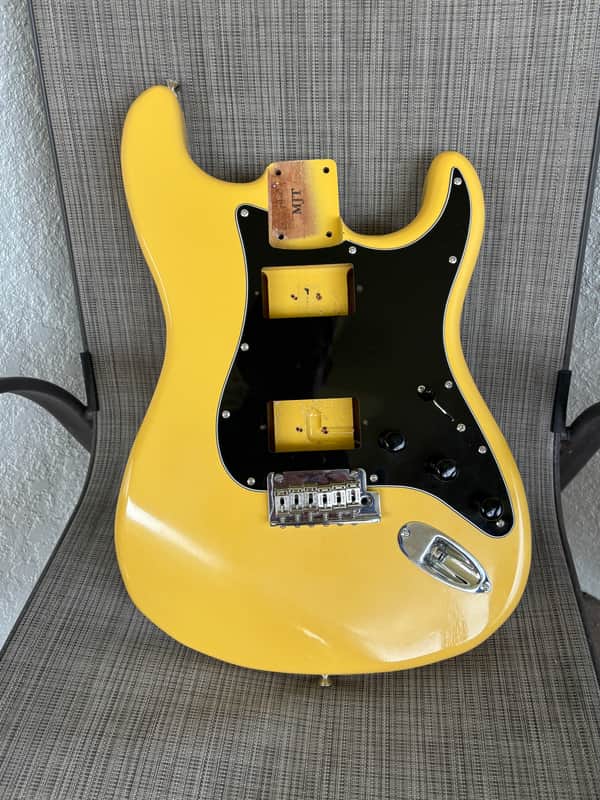 MJT MJT Mahogany Body TV Yellow image 1