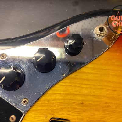 1997 Fender Japan JB75-90US '75 Reissue Jazz Bass – 3-Tone Sunburst | CIJ | USA Pickups | Rosewood Board image 14
