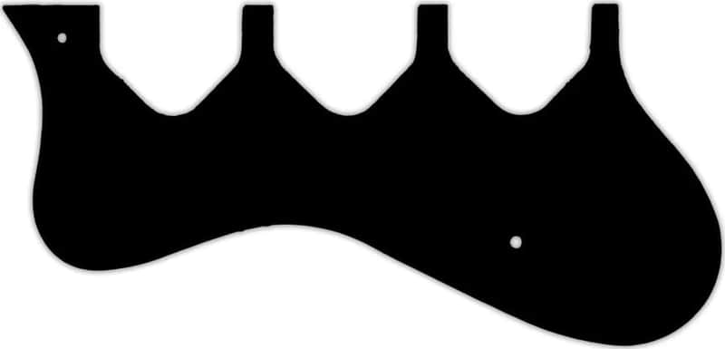 WD Custom Pickguard For Left Hand Epiphone 2011-Present Riviera Custom P93 #38 Black/Cream/Black image 1