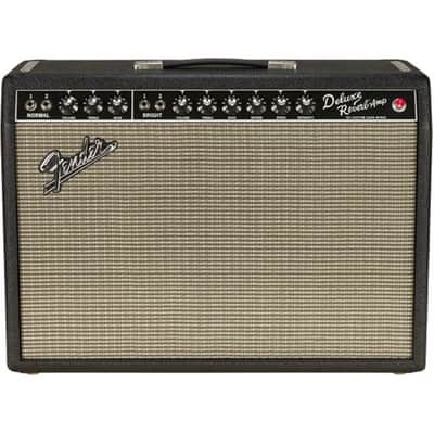 Fender '64 Custom Deluxe Reverb 20-watt 1x12" Tube Guitar Amplifier Combo image 2