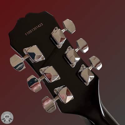 Epiphone Les Paul Junior Humbucker Ebony 2011 - Very Good+ Condition image 18
