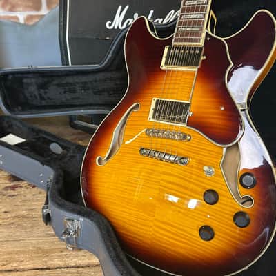 Ibanez Artcore AS103 Custom Vintage Burst 2010 Semi-Hollow Electric Guitar image 13