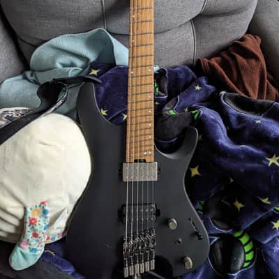 Ibanez QX52-BKF Ibanez QX52 Headless Guitar with Nazgul pickup image 1