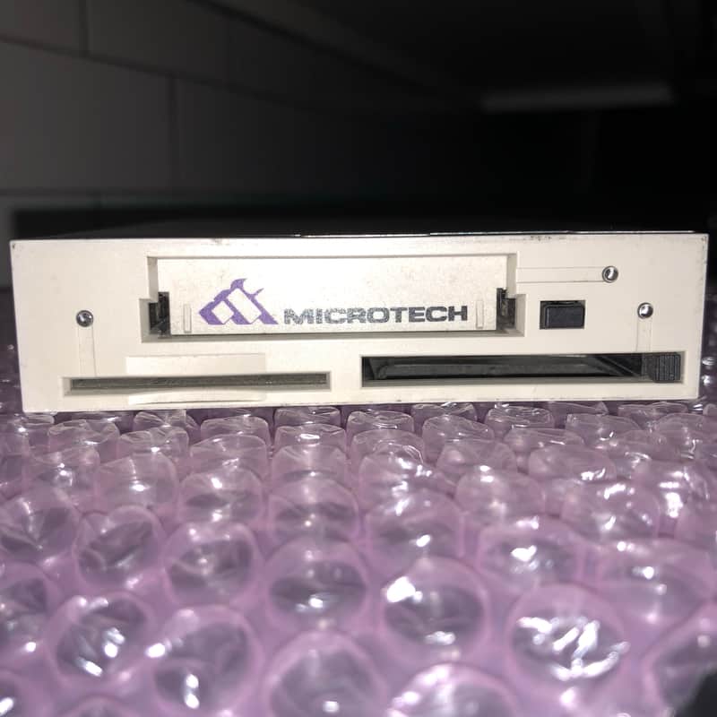 Microtech PCD-47B SCSI Triple Card Reader 3.5" for Akai MPC, Ensoniq EPS & ASR, etc CF 2000xl image 1