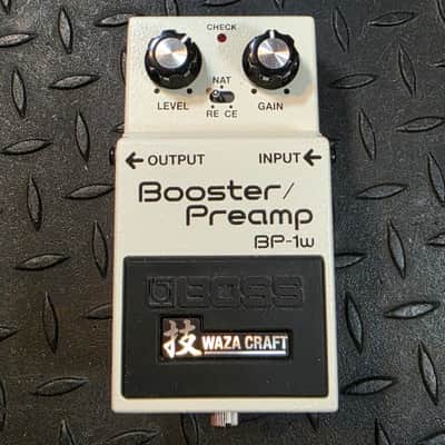 Boss BP-1W Booster / Preamp Boost Waza Craft 2023 - Present - White