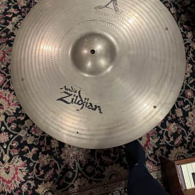 Zildjian A Custom 20" Factory Sizzle Ride. 2340 Grams. - Natural image 3