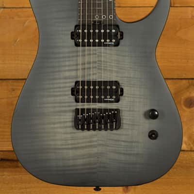 Schecter Keith Merrow KM-7 MKIII Legacy - Ebony - Transparent Black Burst - 7-String image 1