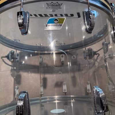 Ludwig Vistalite 22/13/16 Clear 1976 image 6