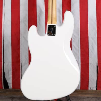Fender Player Jazz Bass with Pau Ferro Fretboard - Polar White image 8