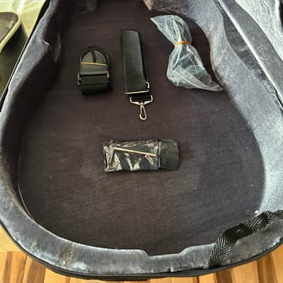 Esteban American Legacy Acoustic/Electric Original case, Candy and Autographed COA 2000’s - Midnight Steel image 10