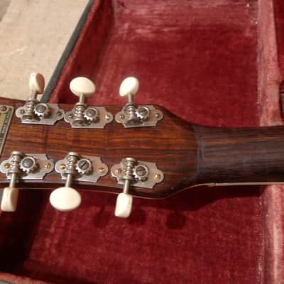 Premier Scroll Guitar 1958 Natural image 14