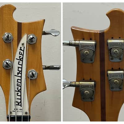 Rickenbacker 4001 Mapleglo 1974 w/ OHSC image 4