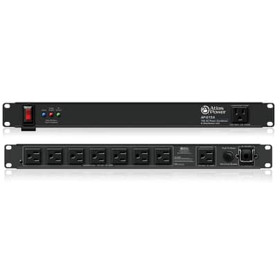 Atlas Sound AP-S15A 15A Power Conditioner and Distribution Unit with IEC Power Cord image 1