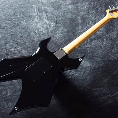 B.C. Rich Japan WG-R851T Warlock 1986 - Black - VERY GOOD condition + CASE image 11