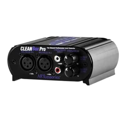 ART CleanBox Pro 2-Ch Stereo Level Converter & Hum Eliminator Pro Live/Studio image 7