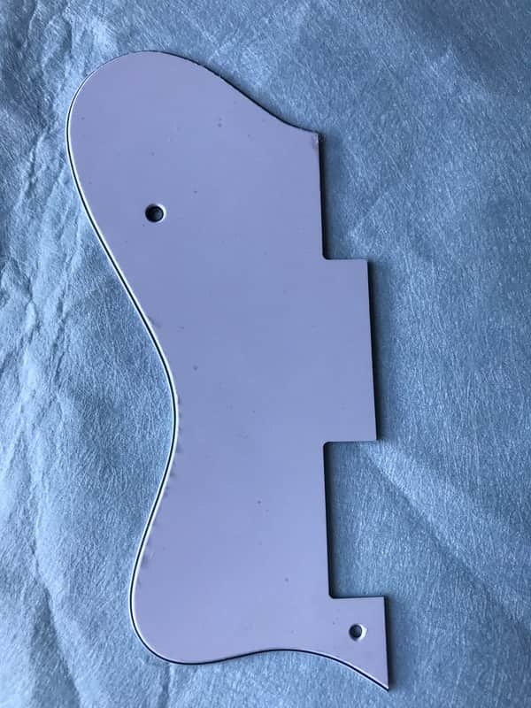 New Fits Epiphone Dot Style Guitar pickguard,3 Ply White image 1