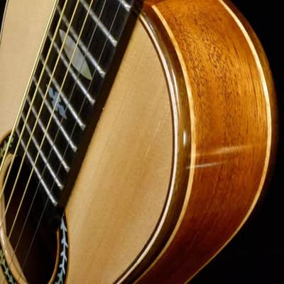 Blueberry Handmade Acoustic Travel Guitar image 4