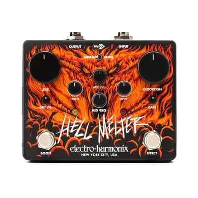 Electro-Harmonix Hell Melter Advanced Metal Distortion Pedal image 1