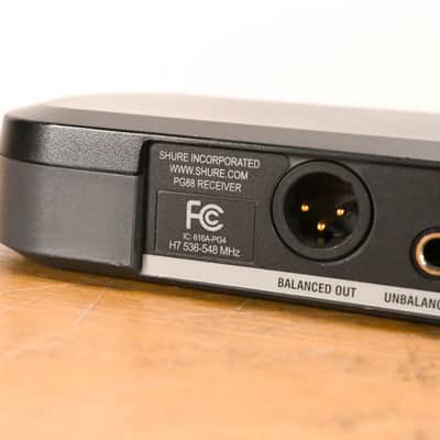 Shure PG88 Dual Wireless System with one PG1 Bodypack - H7 Band (NO PSU) CG01YFX image 9