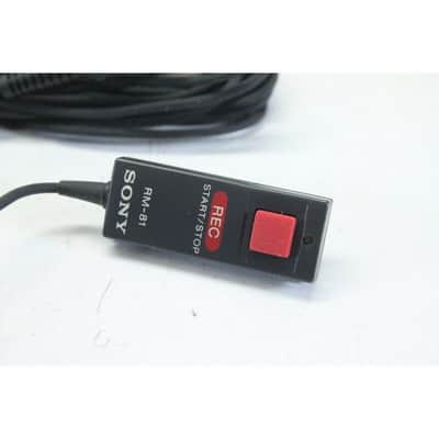 Sony RM-81 - Start/Stop Remote for Betamovie BMC-110 Broadcast Video Camera NOS! image 3