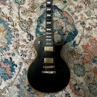 ESP LTD EC-1000 Vintage Black Fishman Fluence Will Adler set image 1