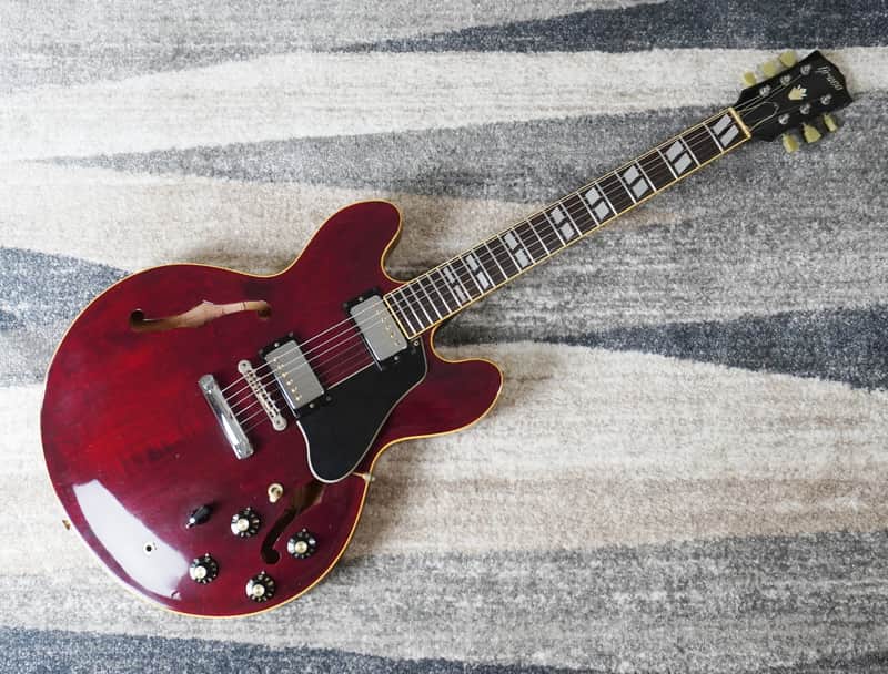 1978 Greco SA-800 WA Wine Red Fujigen MIJ Vintage Semi-Hollow Guitar Made in Japan - Fair