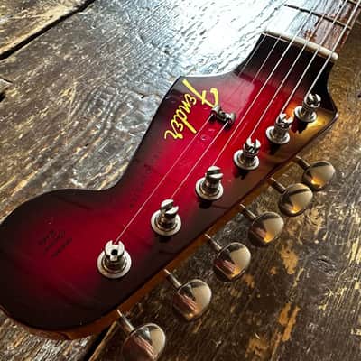 Fender Japan Rare ST65-TX Stratocaster 1965 Reissue Gunmetal Red w/ Matching Headstock, USA Pickups & Hardcase 2007 MIJ image 9