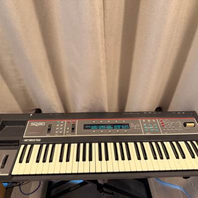 Ensoniq SQ-80 Cross Wave Synthesizer 1988 - Black
