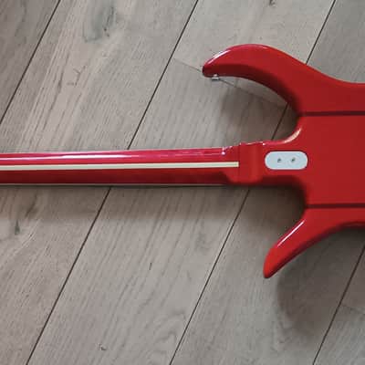 Kramer XL 8 string bass 1980 Red image 10