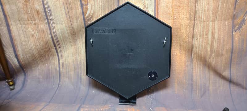 Simmons Hex Bass Drum Pad 1980's image 1