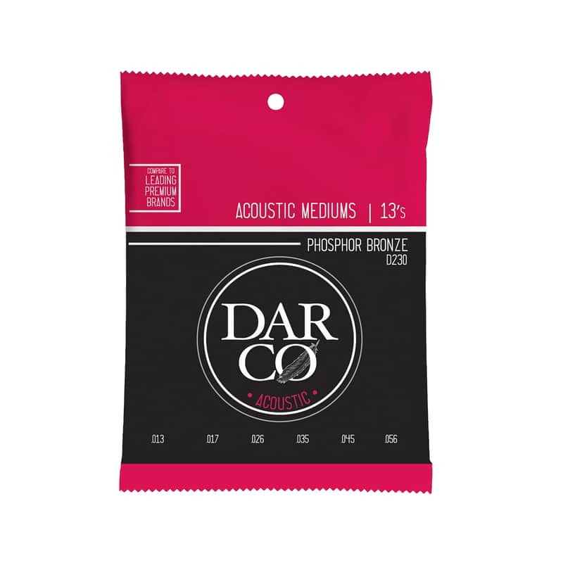 Martin D230 Darco Acoustic 92/8 Phosphor Bronze Mediums 13-56 image 1