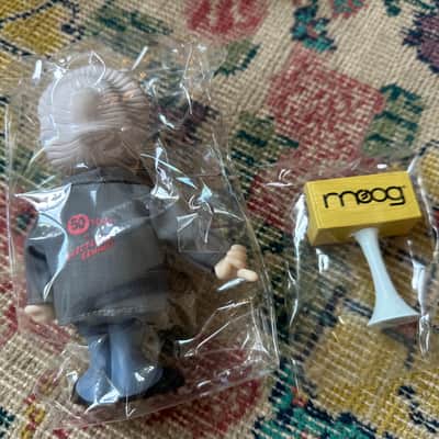Bob Moog Doll action Figure with Minimoog Model D Unopened w/ Box Very Rare image 3