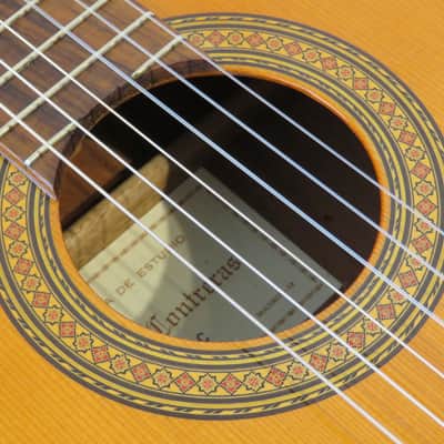 Early 80's Manuel Contreras 3C Classical Spanish Guitar with Hiscox Case image 13